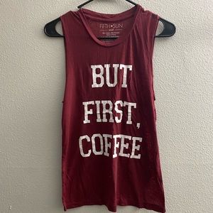 Maroon Tank Top